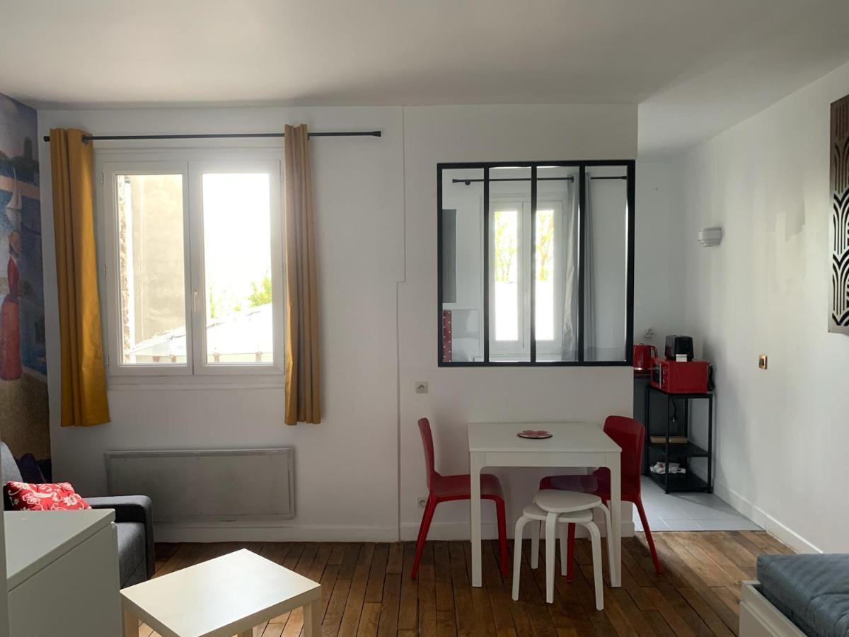 Studio Perfect For 2 Adults And 1 Kid, And Up To 2 Kids - Jourdain 20E, 25Mn To Louvre Via Line M11 파리 외부 사진