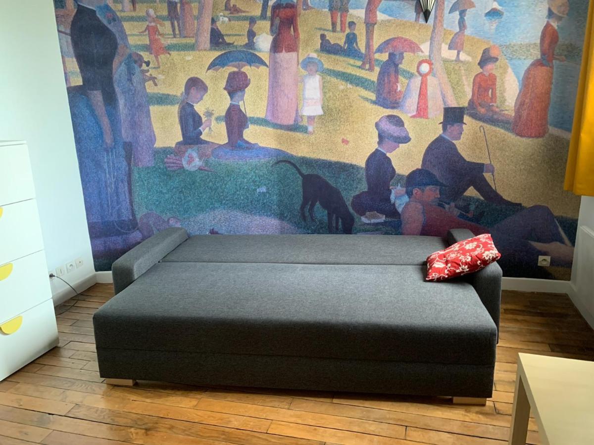 Studio Perfect For 2 Adults And 1 Kid, And Up To 2 Kids - Jourdain 20E, 25Mn To Louvre Via Line M11 파리 외부 사진