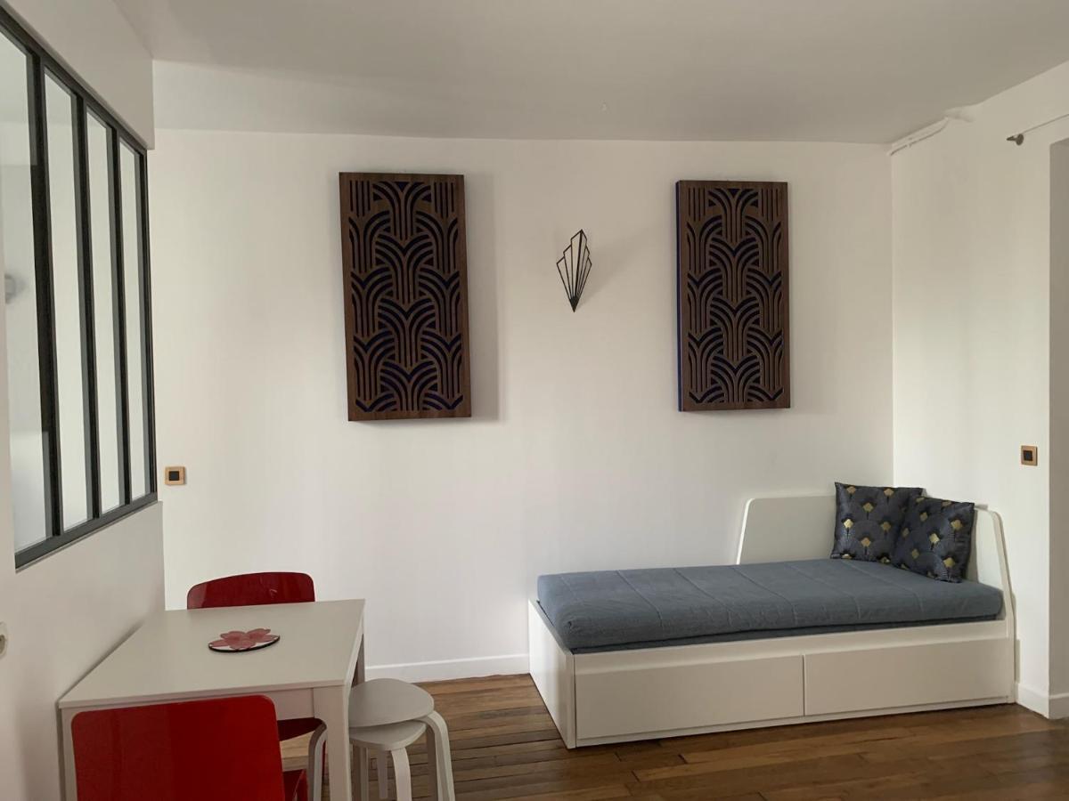 Studio Perfect For 2 Adults And 1 Kid, And Up To 2 Kids - Jourdain 20E, 25Mn To Louvre Via Line M11 파리 외부 사진