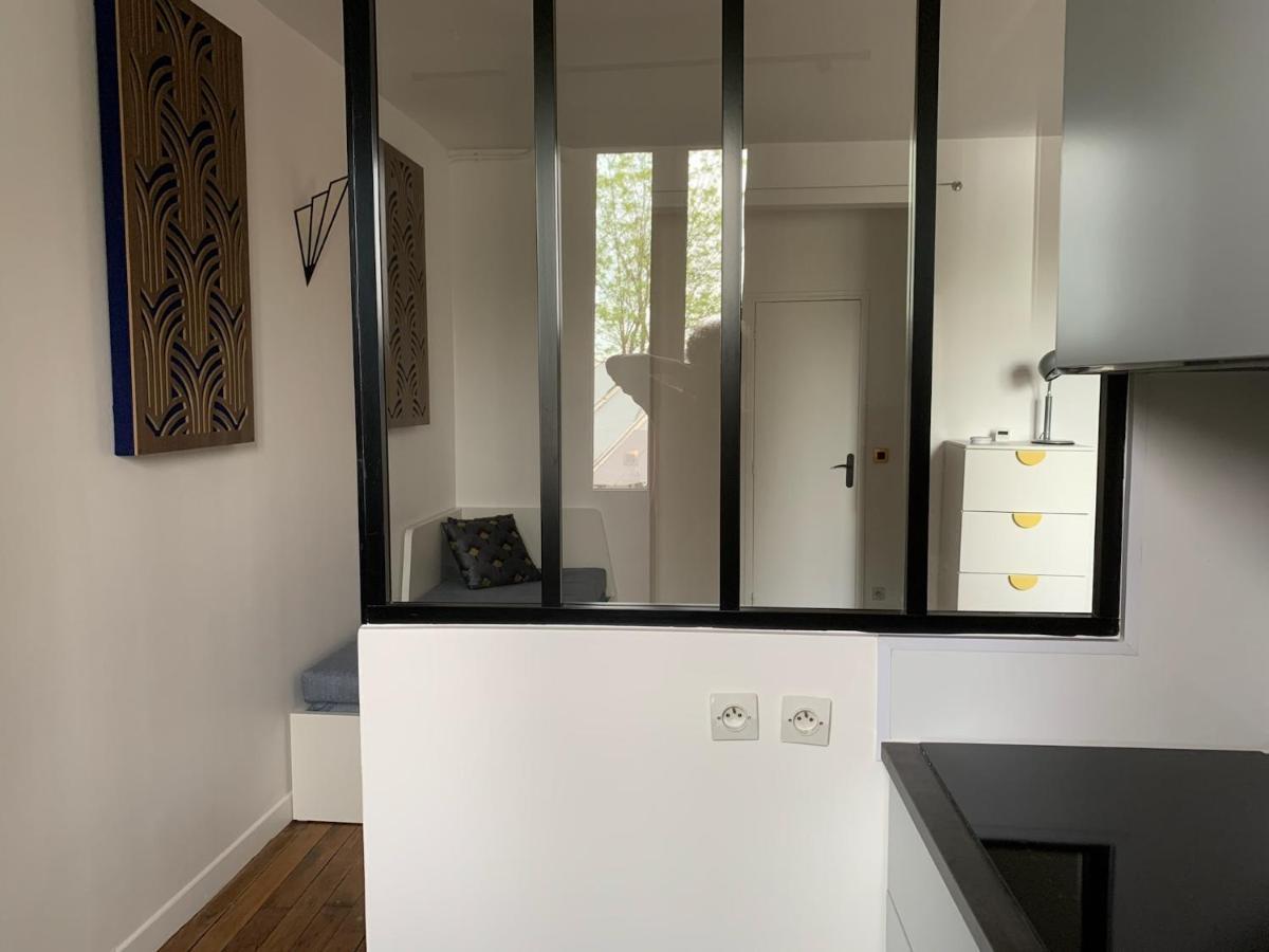 Studio Perfect For 2 Adults And 1 Kid, And Up To 2 Kids - Jourdain 20E, 25Mn To Louvre Via Line M11 파리 외부 사진
