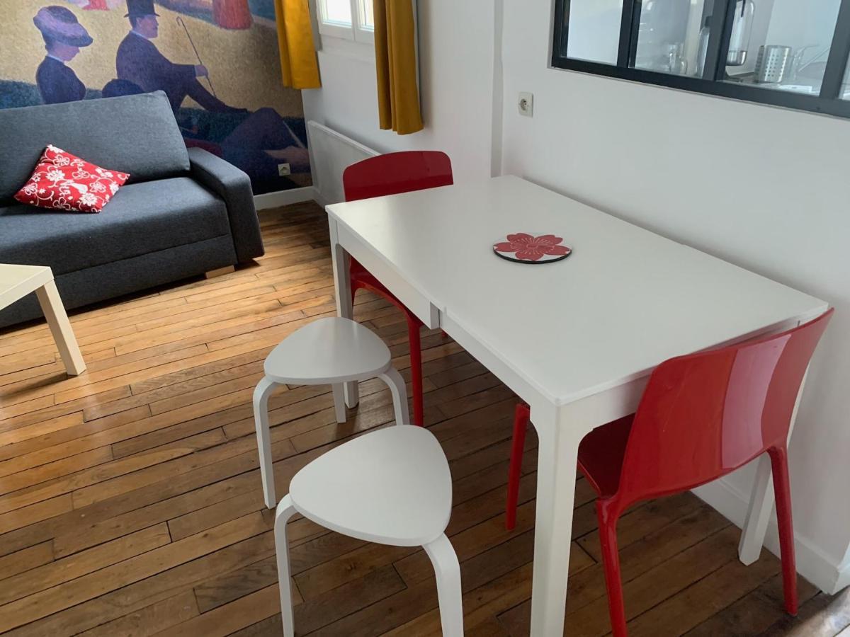 Studio Perfect For 2 Adults And 1 Kid, And Up To 2 Kids - Jourdain 20E, 25Mn To Louvre Via Line M11 파리 외부 사진